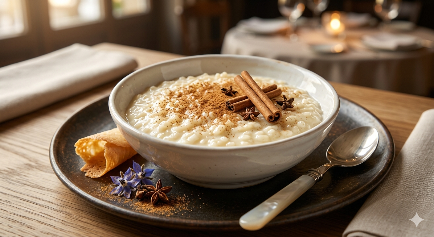 Arroz con leche asturiano, postre tradicional